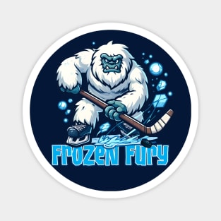 Frozen Fury - Yeti Magnet